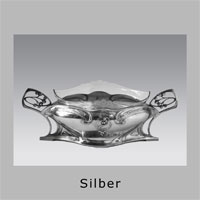 Button - gallery silber
